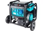 Heron 8896145 Elektrocentrála rámová benzínová 1F, 8,2kW, 17HP, podvozok, elektrický štart