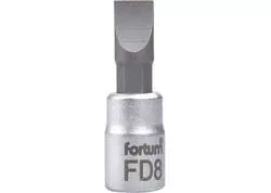 Fortum 4701803 Zástrčná hlavica bit plochý 8mm, 1/4”