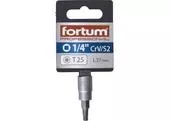 Fortum 4701723 Zástrčná hlavica TORX, TX25, 1/4”