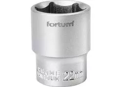 Fortum 4700422 Nástrčná hlavica 22mm, 1/2”