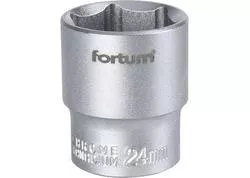 Fortum 4700424 Nástrčná hlavica 24mm, 1/2”