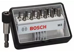 Bosch 2607002565 12+1-dielna súprava skrutkovacích hrotov Robust Line M Extra Hart