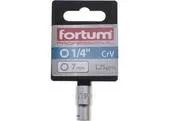 Fortum 4701407 Nástrčná hlavica 7mm, 1/4”