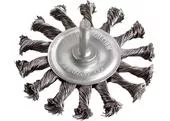 Extol Craft 17039 Okružný vrkočový kartáč so stopkou, oceľový drôt 0,5mm, 75mm, stopka pr.6mm
