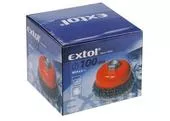 Extol Craft 17003 Hrnčekový vlnitý kartáč M14, oceľový drôt 0,3mm, 100mm