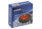 Extol Craft 17006 Miskový vlnitý kartáč M14, oceľový drôt 0,3mm, 100mm