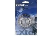 Extol Craft 17040 Hrnčekový vrkočový kartáč so stopkou, oceľový drôt 0,5mm, 75mm, stopka pr.6mm