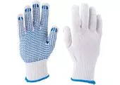 Extol Craft 99708 Bavlnené rukavice s PVC terčíkmi na dlani, veľkosť 10"