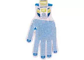 Extol Craft 99708 Bavlnené rukavice s PVC terčíkmi na dlani, veľkosť 10"