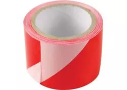 Extol Craft 9565 Výstražná páska, 75mmx100m, PE, červeno-biela