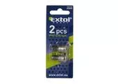 Extol Craft 65800 Bity na skrutky do sadrokartónu s dorazom, 2-dielna sada, PH2