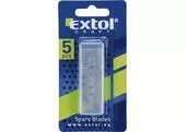 Extol Craft 9124 Rovné brity do univerzálneho noža, 5ks