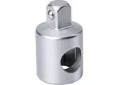 Fortum 4700908 Adaptér s otvorom pre trhák, vnútorný 1/2” na vonkajší 3/8”, dĺžka 40mm