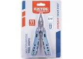 Extol Premium 8855133 Nôž multifunkčný, 11-dielny, 165mm, 300g, nylonové puzdro