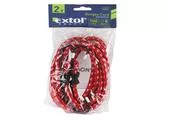 Extol Craft 96012 Popruhy elastické s hákmi, 2-dielna sada, 120cm
