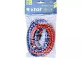 Extol Craft 96002 Popruhy elastické s hákmi, 2-dielna sada, 100cm