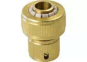 Extol Premium 8876004 Rýchlospojka na hadicu mosadzná, 3/4'', STOP ventil