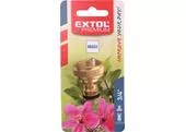 Extol Premium 8876023 Rýchlospojka na záhradný ventil mosadzná, adaptér na 3/4''