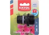 Extol Premium 8876519 Rýchlospojka na hadicu plastová, 1"