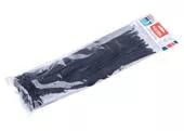 Extol Premium 8856261 Pásky sťahovacie čierne, rozpojiteľné, 7,2x400mm