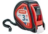 Extol Premium 8821023 Meter zvinovací, pogumovaný, 1x brzda, 3m, šírka pásu 19mm
