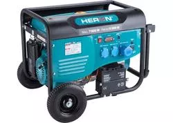 Heron Elektrocentrála rámová benzínová 230V, 7,0kW, 15HP, elektrický štart 8896421