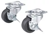 Extol Craft 956013 Kolieska otočné s brzdou 2ks, pr.40mm