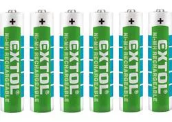 Extol Energy 42060 Batéria nabíjateľná 4+2ks, 1,2V, typ AAA
