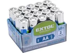 Extol Energy 42003 Batéria zink-chloridová 20ks, 1,5V, typ AA