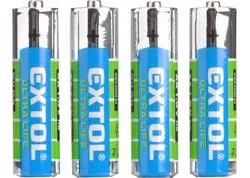 Extol Energy 42001 Batéria zink-chloridová 4ks, 1,5V, typ AA