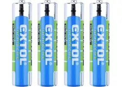 Extol Energy 42000 Batéria zink-chloridová 4ks, 1,5V, typ AAA