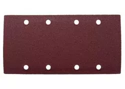 Extol Premium 8803983 Papier brúsny na suchý zips 10ks, 8 otvorov, 93x185mm, P80