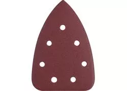 Extol Premium 8803992 Papier brúsny deltový na suchý zips 10ks, 7 otvorov, 98x141mm, P60