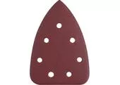 Extol Premium 8803992 Papier brúsny deltový na suchý zips 10ks, 7 otvorov, 98x141mm, P60