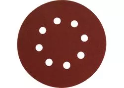 Extol Premium 8803561 Papier brúsny na s. zips pr.125mm s otvormi, P40, 10ks