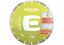 Extol Craft 108815 Kotúč rezný diamantový segmentový 230mm