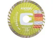 Extol Craft 108851 Kotúč rezný diamantový Turbo 115mm, suché a mokré rezanie