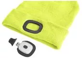 Extol Light 43194 Čiapka s čelovým svetlom, 4xLED, 45lm, 300mAh Li-ion, žltá