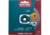 Extol Industrial 8703041 Kotúč rezný diamantový Turbo Thin Cut 115mm