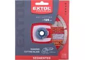 Extol Premium 108712 Kotúč rezný diamantový segmentový, 125mmx22,2mm, suché rezanie