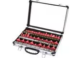 Extol Premium 44040 Profilové frézy HSS s SK plátkami, 35-dielna sada