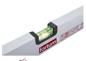 Fortum 4783578 Vodováha hliníková 800mm, 2 libely, presnosť 0,5mm/1m, plastové koncovky