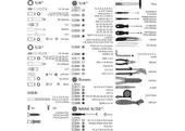 Extol Craft 918303 Sada nástrčných a zástrčných kľúčov, 303-dielna