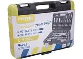 Extol Craft 918094 Sada nástrčných a zástrčných kľúčov, 94-dielna