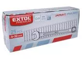 Extol Premium 6334 Kľúče očko-vidlicové 25-dielna sada