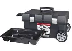 Extol 78833 Kufor na náradie plastový s kolieskami, 760x380x330mm