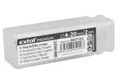 Extol Premium 8801162 Vrták stupňovitý HSS, DIN 1412C, 4-20mm, stupňovanie 2mm, stopka pr.8mm, dĺžka 75mm