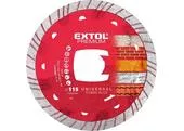 Extol Premium 8803031 Kotúč rezný diamantový Turbo plus, 115mmx22,2mm, suché a mokré rezanie