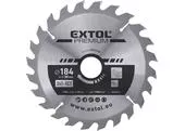 Extol Premium 8803220 Kotúč pílový s SK plátkami, 184x2,2x30mm, 24z