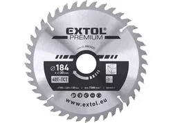 Extol Premium 8803221 Kotúč pílový s SK plátkami, 184x2,2x30mm, 40z